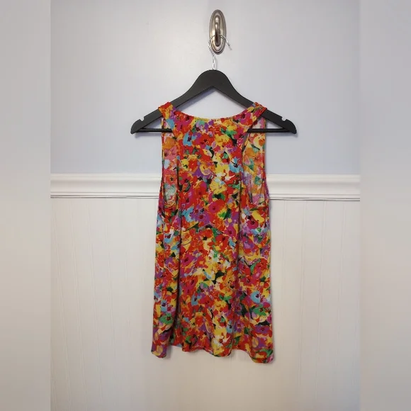 CAbi Luisa Floral Tank Style #5045 Size Medium EUC - Picture 5 of 9
